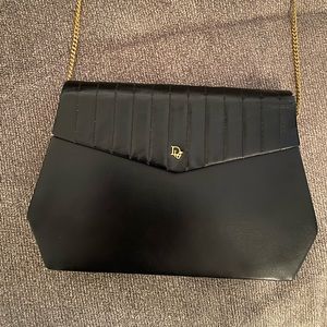 Christian Dior Leather Chain Purse
